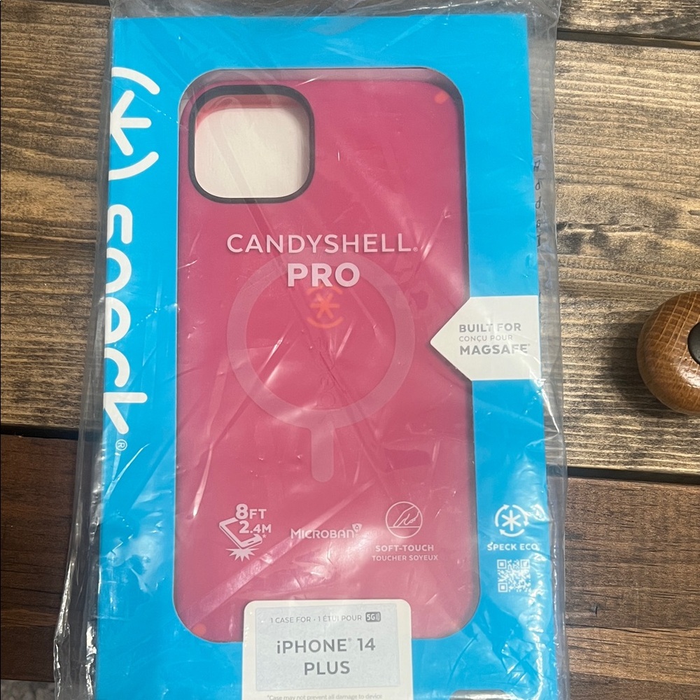 Speck CandyShell Pro iPhone 14 Plus Case - Vibrant Pink